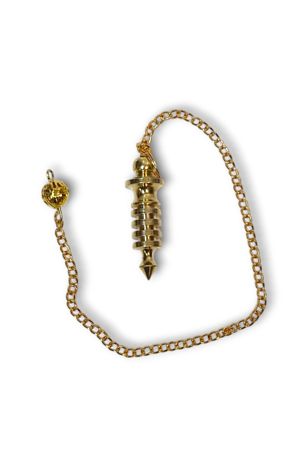Brass Pendulum Pandül Dowsing Answer Search Energy Cleansing 422-Pp1