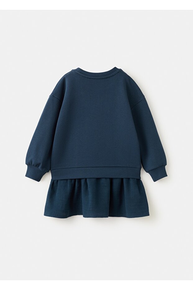 Daisy sweatshirt elbise - 2