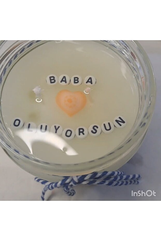 Gizli mesajlı mum