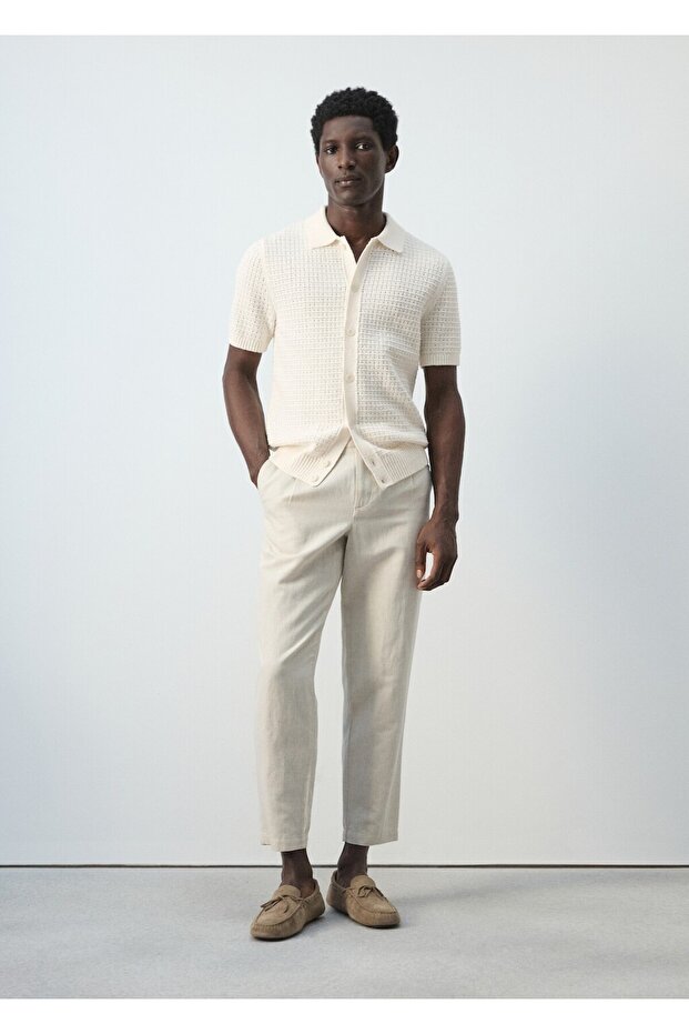 Ajur örgü gömlek - 2