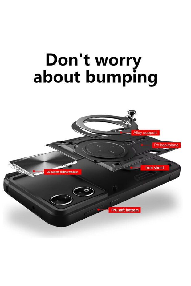 Honor X7b CamGuard Pro, μαύρο - 2