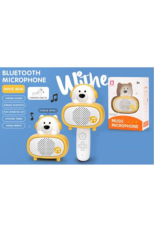 Polar Bear Bluetooth Microphone - 3