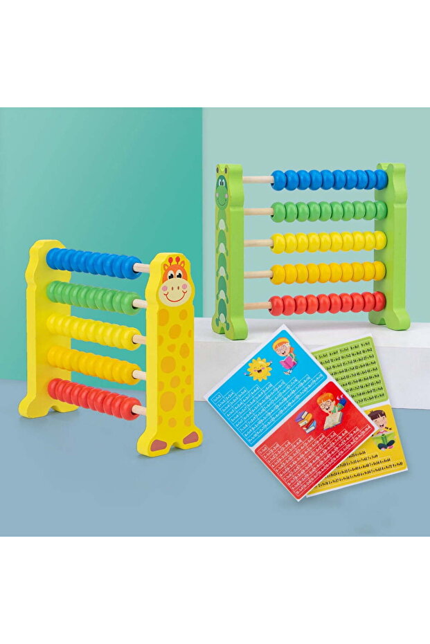 Numărătoare Lemn Animale - 1