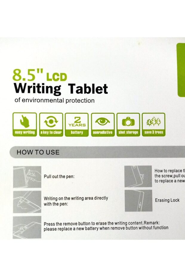 Tabletă Scris LCD 8.5 Inch - 3