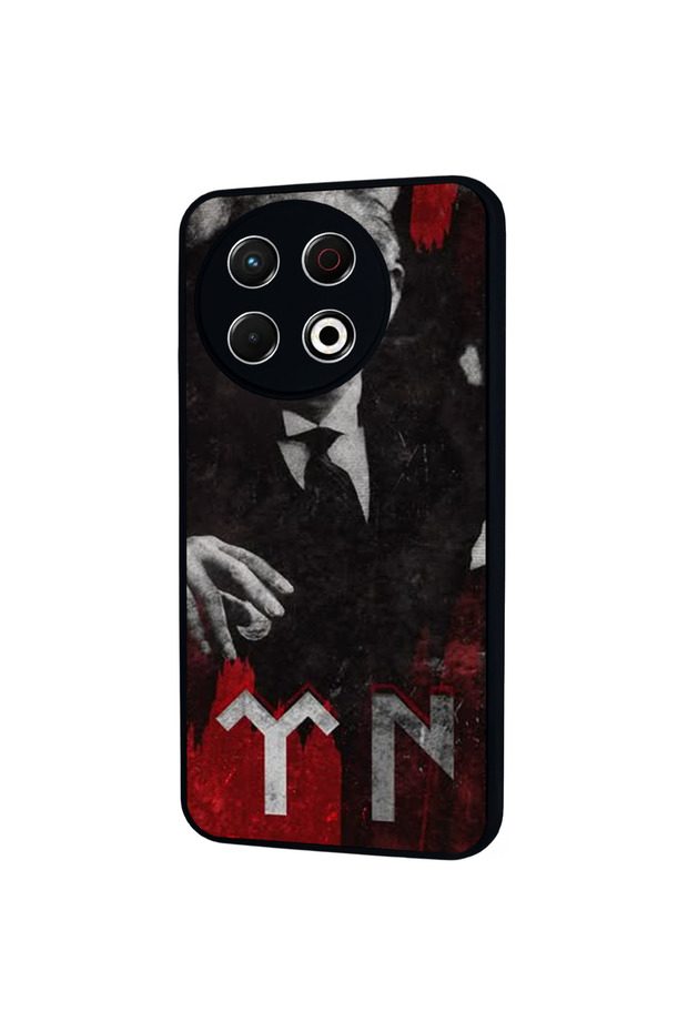 غطاء حماية متوافق مع سبارك 30 برو، مطبوع، أسود غير لامع، سيليكون ناعم، واقي، ممتص للصدمات، غلاف حماية - 3