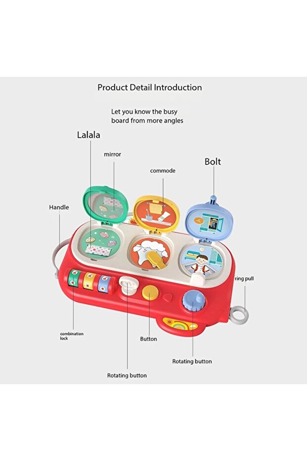 Mini Busy Board Educativ - 4