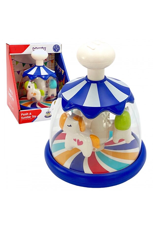 Interactive toy, circus carousel, movement function - 2