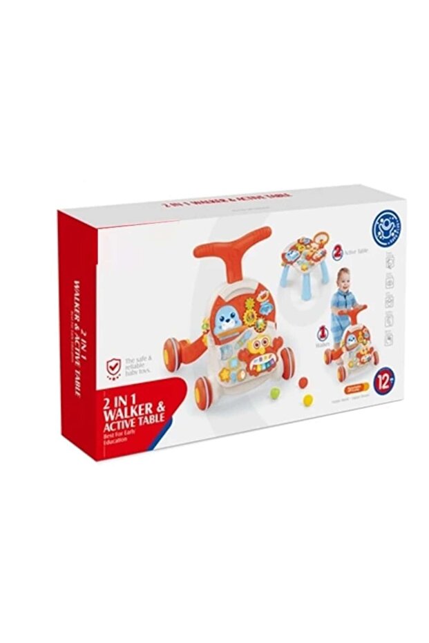 Mappy 2in1 multifunctional walker, with activity table and sounds - 2