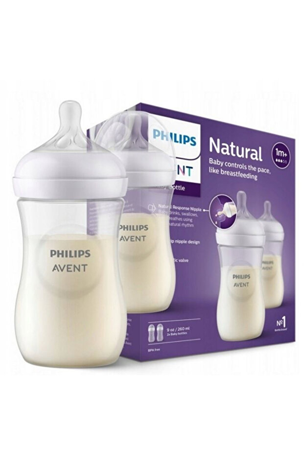 BIBERON RESPONSIVE 2x260ML - 2