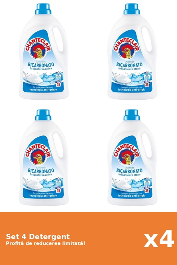 Set 4 Detergent Bicarbonat, 1575 ml - 1