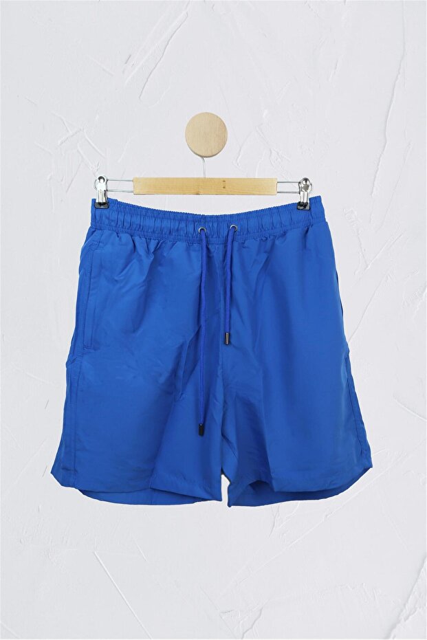 Men's Cobalt Blue Battal Swim Shorts
