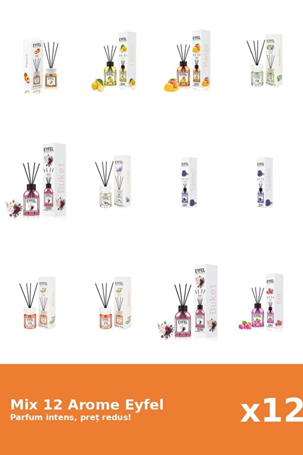 Set 12 Assorted Mix: 9 flavors - 1