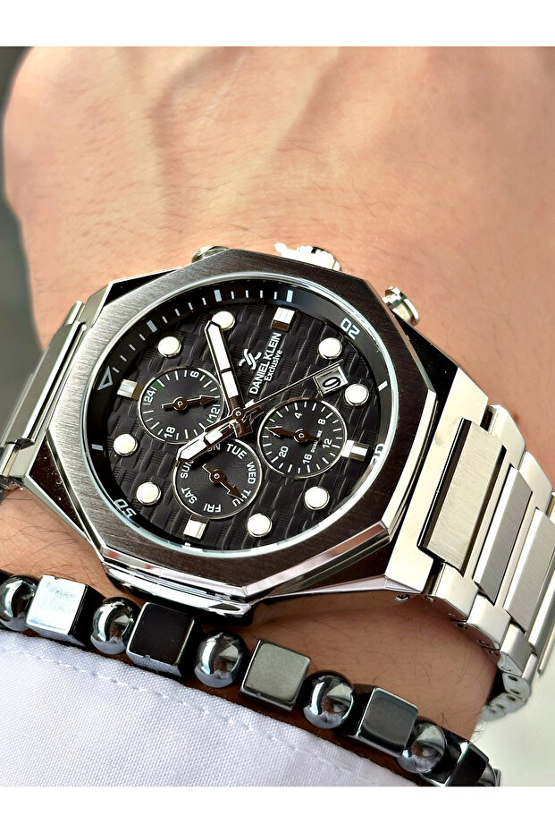 ساعة يد رجالية وظيفية - 6