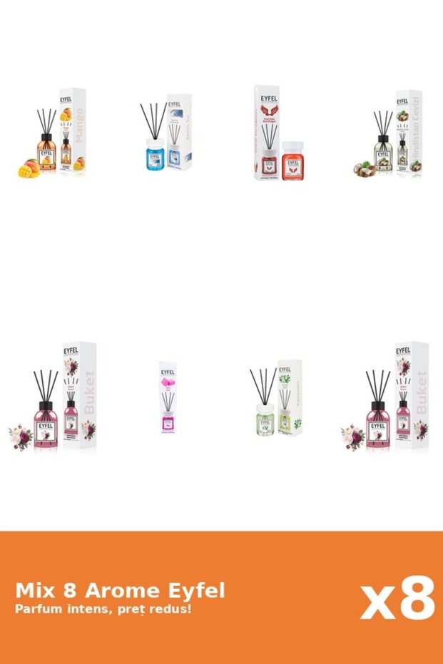 Set 8 Mix Variat: 7 arome