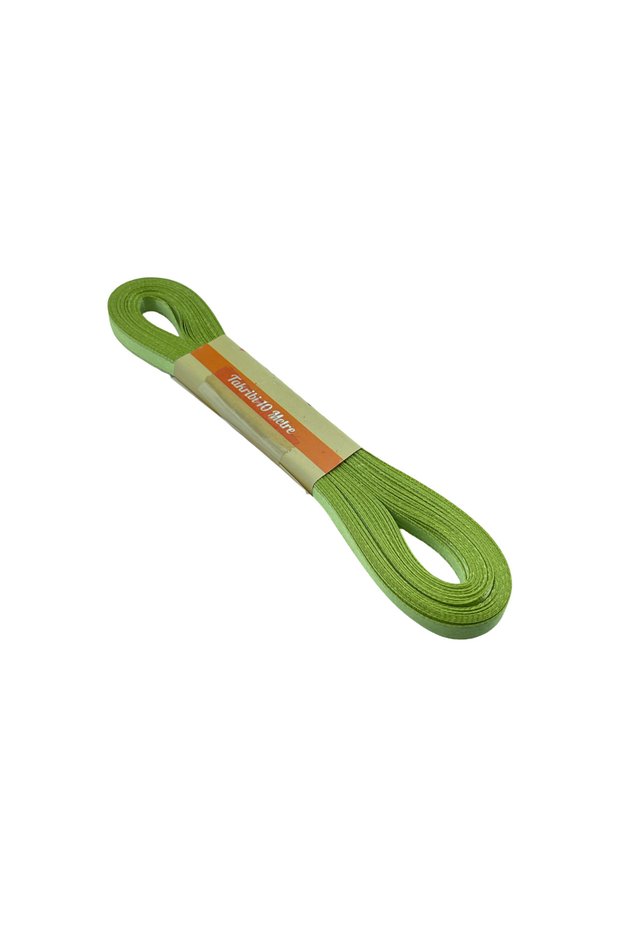 Folded Curtain Ribbon (5mm) Pistachio Green