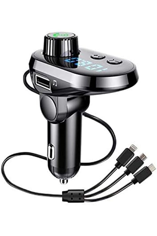 Handfree Call Car Charger |Car Mp3 Player, Wireless Bluetooth FM Transmitter Radio Receive