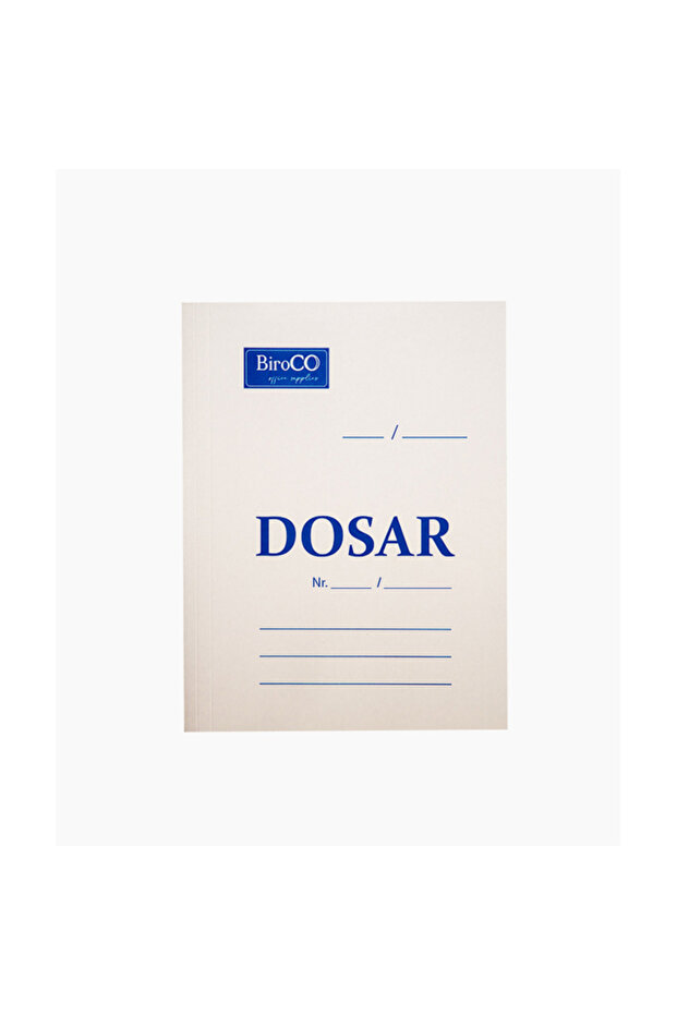 Simple A4 folder for standard documents, model, 230 grams - 1