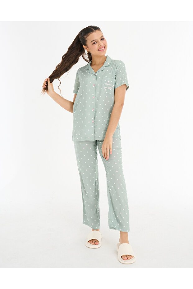 Short Sleeve Pajama Set