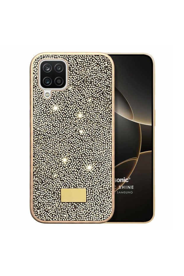 Samsung Galaxy M12 Case Cosmic Shine Gold
