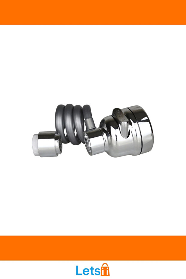 رأس صنبور من الفولاذ المقاوم للصدأ بثلاث وظائف مع خرطوم قابل للتمديد - 3