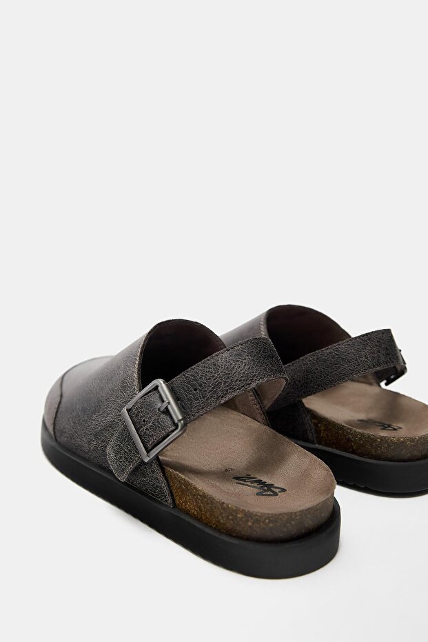 Eskitme görünümlü sabo terlik STWD - 5