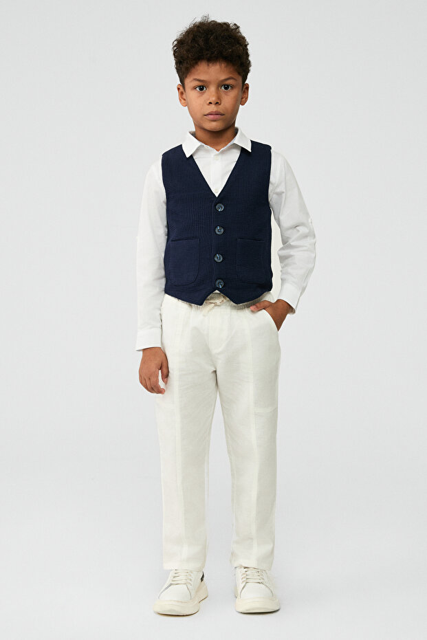 Boy White Trousers