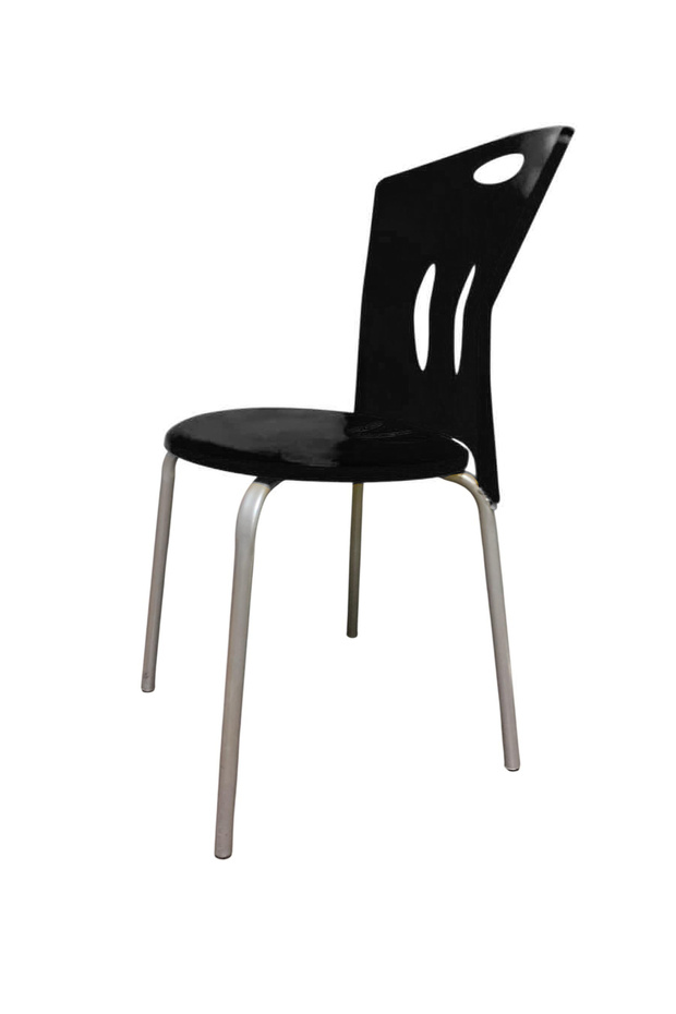 Siyah Plastik Sandalye - 4