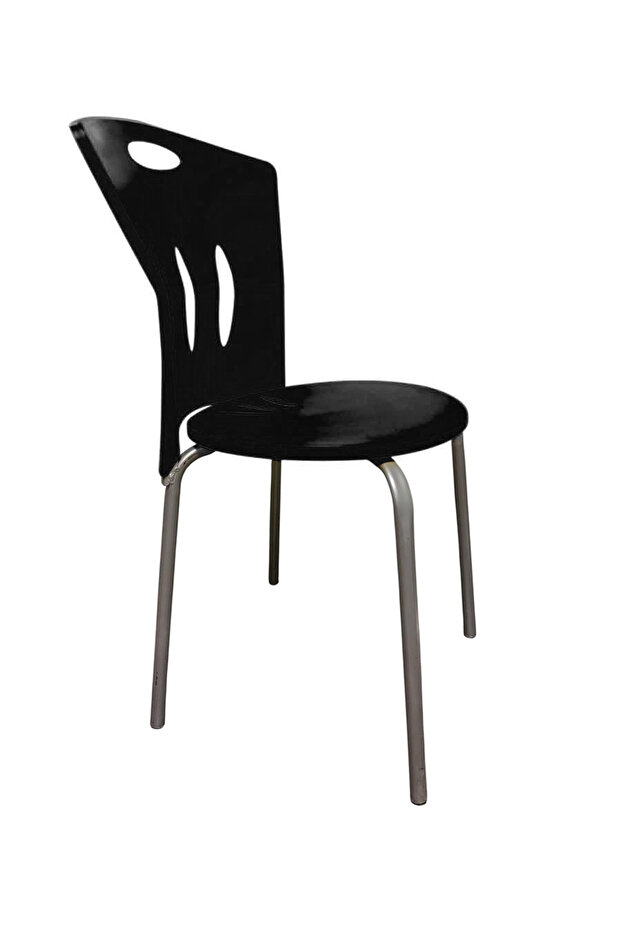 Siyah Plastik Sandalye - 3