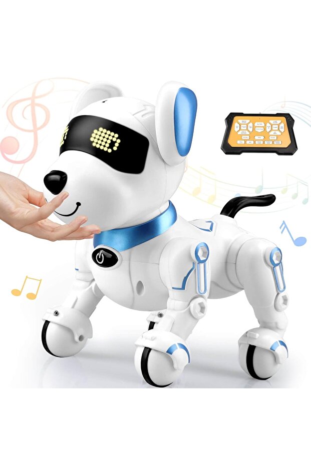 Robot Dog Toys for Kids 8-12 Remote Control Dogs Robot Dog for Kids Pet Robotic Electric Dog