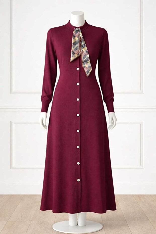 Tesettür fular hırka - 1