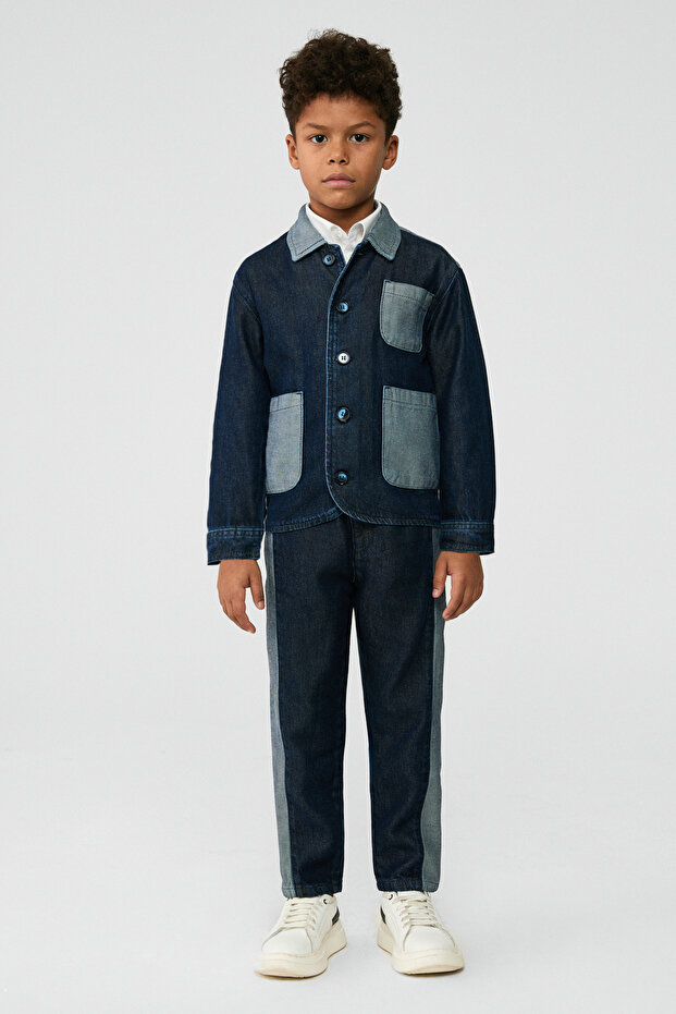 Boy Navy Blue Jacket
