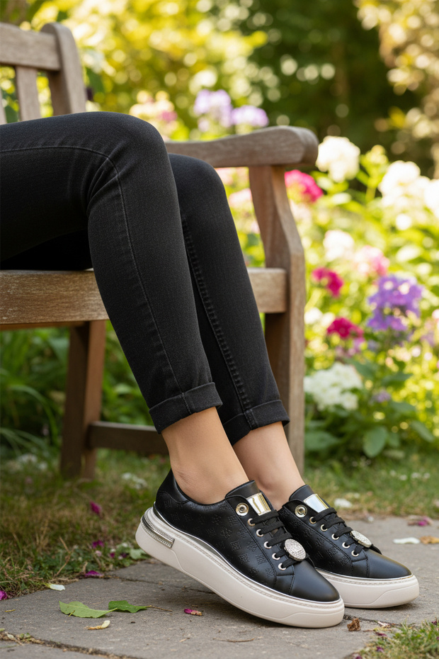 431156 Z Black Women's Sports Shoes