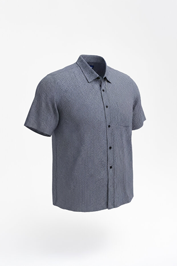 قميص منقوش للرجال - 4