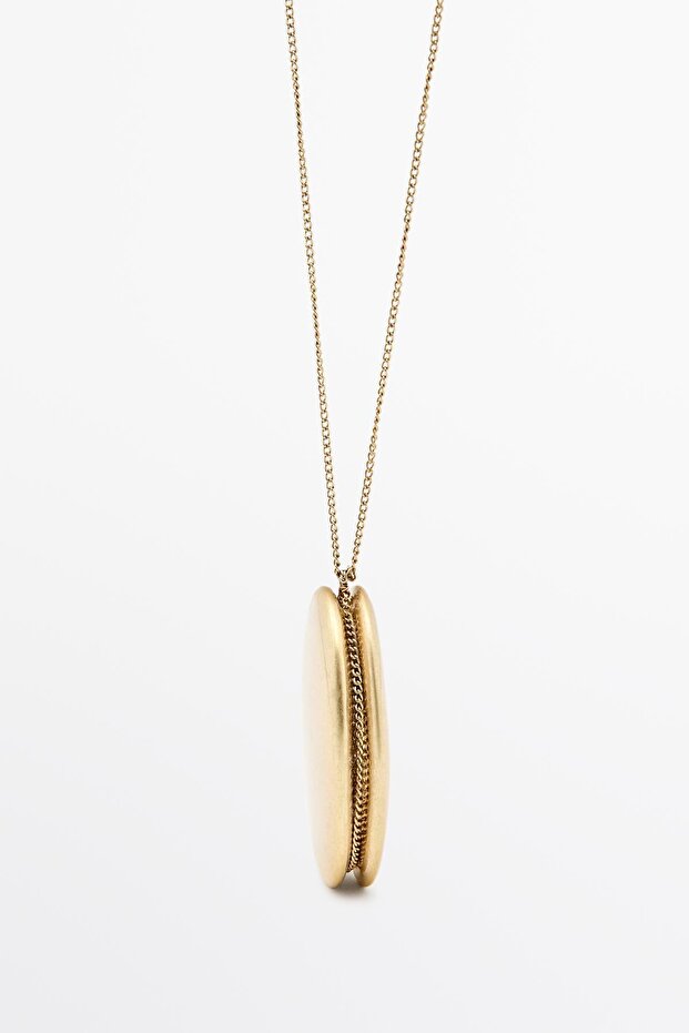 Metal parçalı kolye - 4