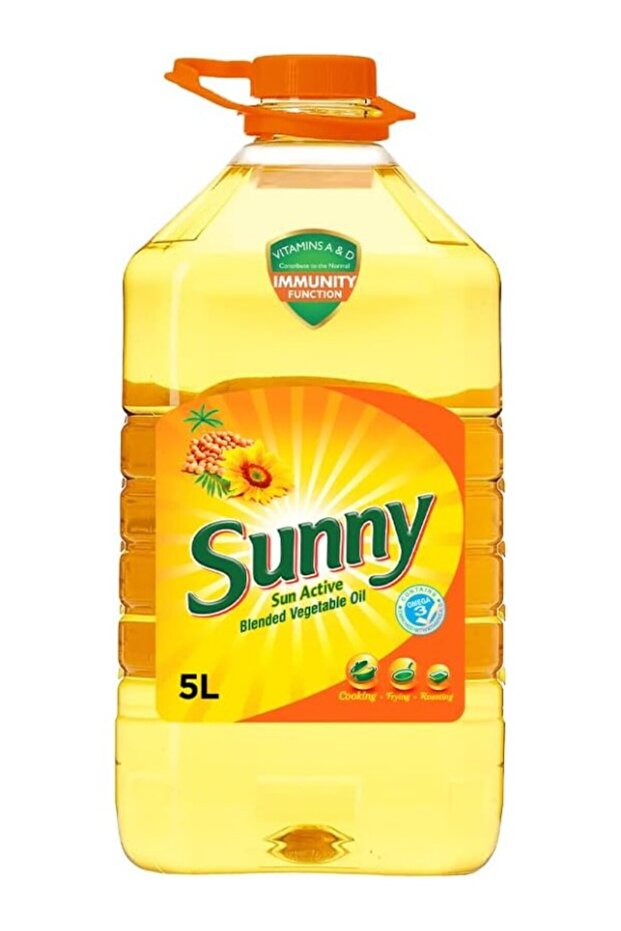 Sun Active Blended Vegetable Oil 5 Litre