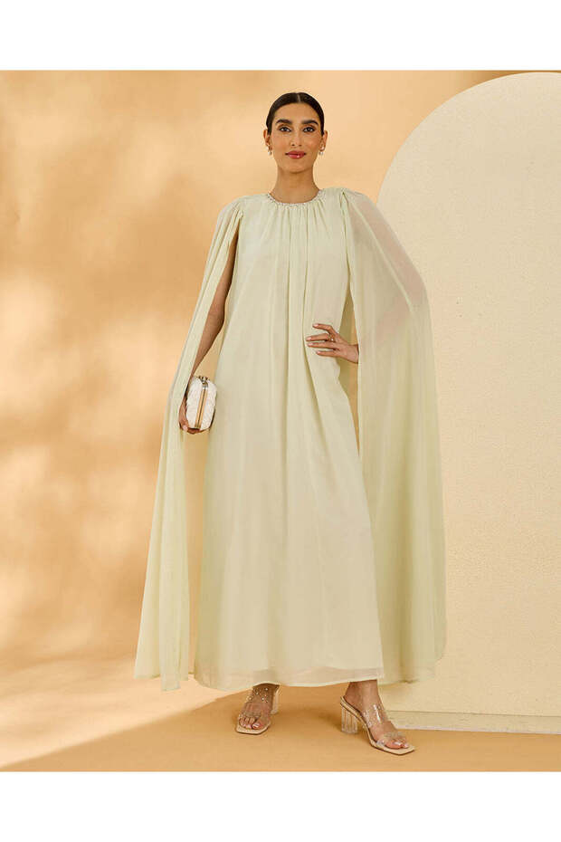 Women Green Maxi Dress