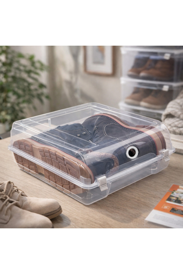 Boot Box 10 Pieces Boot Storage Box - 1