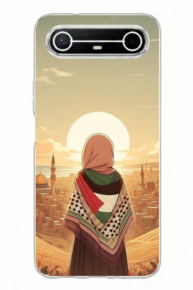 Tecno Spark Slim 5g Compatible Filistine Freedom Girl Printed Silicone Case