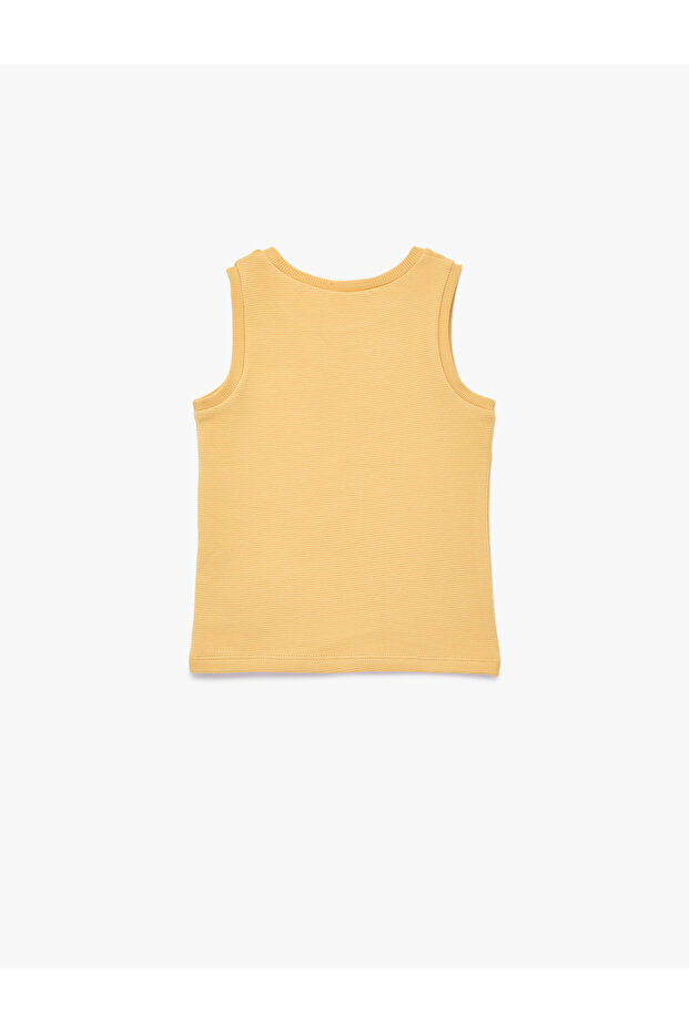 Cotton Sleeveless Crew Neck Basic Undershirt - 6