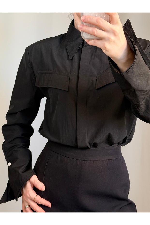 Vatkalı Gömlek - 3