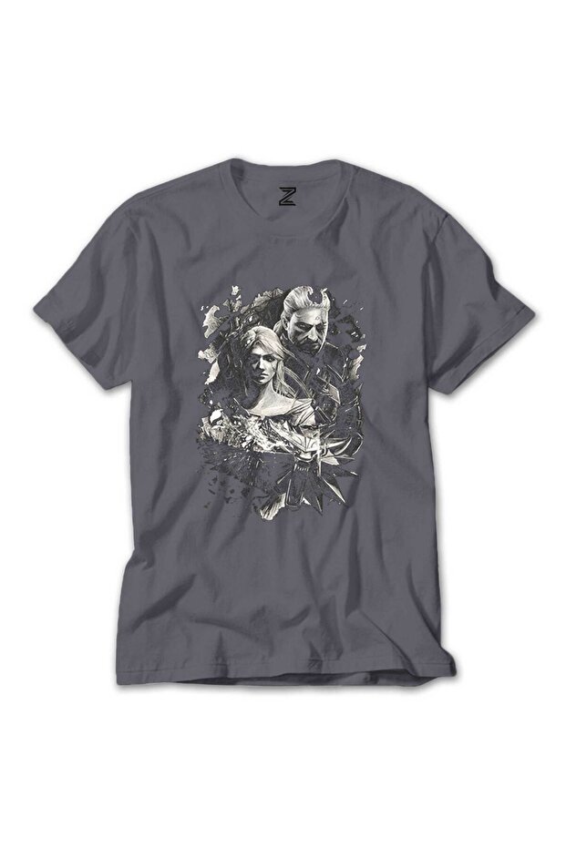 Tricou gri The Witcher Ciri - 1