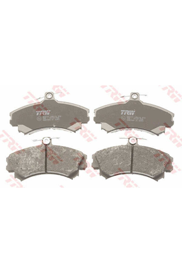 Σετ τακάκια, δισκόφρενα GDB1584 - 2