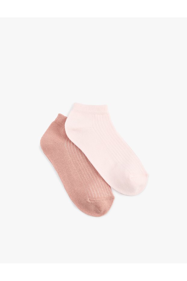 Cotton 2-Piece Booties Socks Set