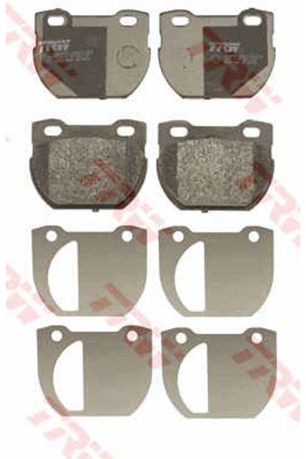 Σετ τακάκια, δισκόφρενα GDB1666 - 2