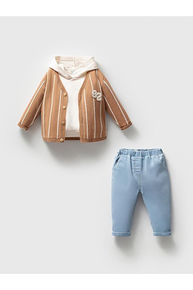 Boy baby sweater set noy-9338