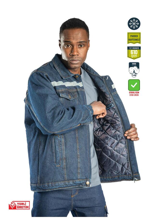 Safesawa Ranger Quilted Denim Coat 3110
