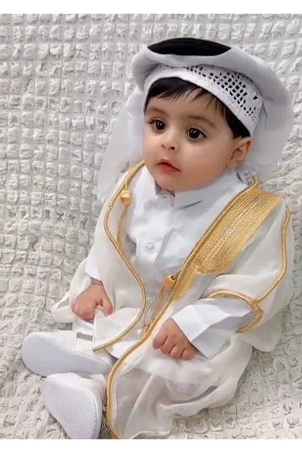 بشت اطفال – طقم ولادي فاخر كامل للعيد والمناسبات