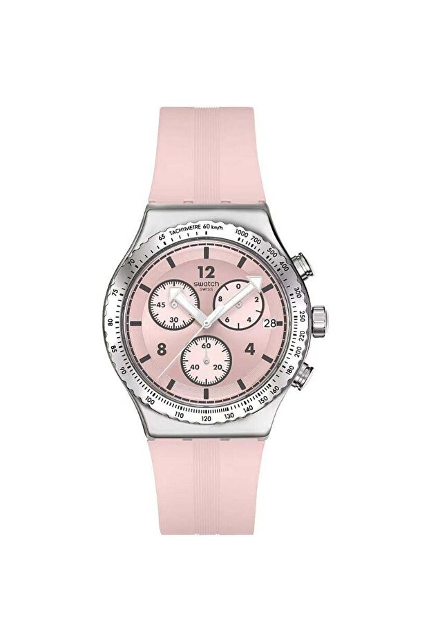 Poppingly Pink Yvs532 Unisex Wristwatch
