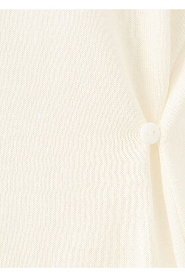 Yanları büzgülü örme bluz - 6