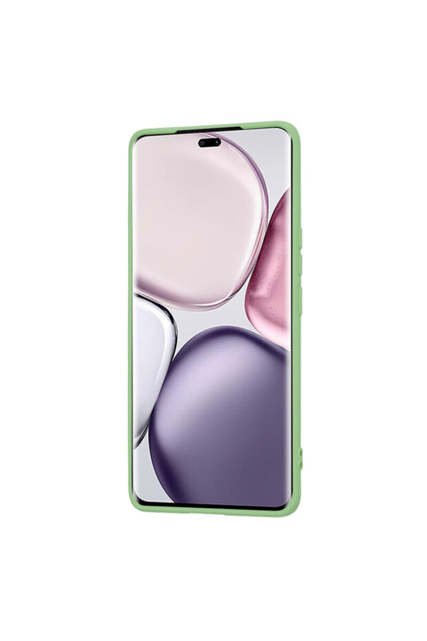 Silicone Case Honor Magic 7 Lite SoftFlex, Light Green - 2